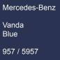 Preview: Mercedes-Benz, Vanda Blue, 957 / 5957.